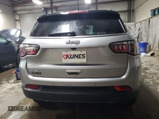 2024 Jeep Compass Limited with VIN 3C4NJDCN8RT577201, listed as a Copart auction lot 81502814 with 14,622 mi miles and Salvage Title. Bid and sale history available at carsss.com. Image 6.