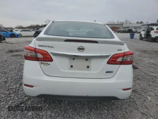 2014 Nissan Sentra SV with VIN 3N1AB7AP6EY255481, listed as a Copart auction lot 89181725 with 206,869 mi miles and Salvage Title. Bid and sale history available at DreamBid. Image 6.