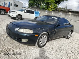1996 Lexus SC 400 z VIN JT8CH32Y6T0051225, wystawiony jako Copart lot #45035925 z przebiegiem 162 879 mil mil oraz Szkoda całkowita • Salvage title. Historia ofert i sprzedaży dostępna na DreamBid. Obrazek 1.