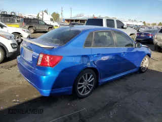 2008 Subaru Impreza Sedan (Natl) WRX w/Sat/Nav with VIN JF1GE75638G513709, listed as a Copart auction lot 43757055 with 160,137 mi miles and Salvage Title. Bid and sale history available at carsss.com. Image 3.