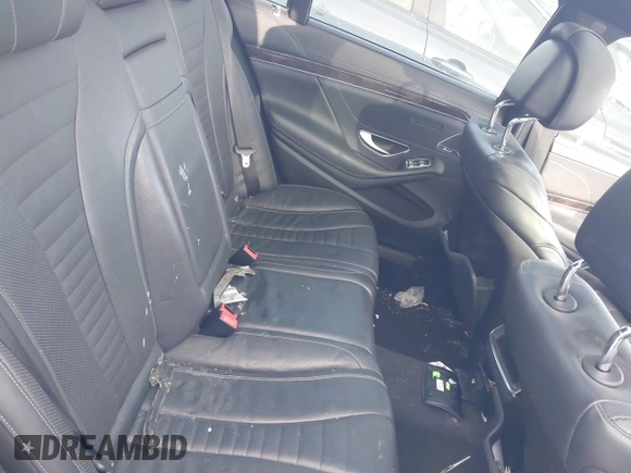 2015 Mercedes-Benz S-Class S 550 with VIN WDDUG8CB5FA108907, listed as a IAAI auction lot 41401448 with 96,035 mi miles. Bid and sale history available at carsss.com. Image 8.