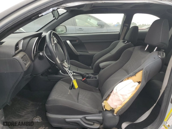 2014 Scion tC with VIN JTKJF5C72E3072728, listed as a Copart auction lot 53201495 with 73,334 mi miles and Salvage Title. Bid and sale history available at carsss.com. Image 7.