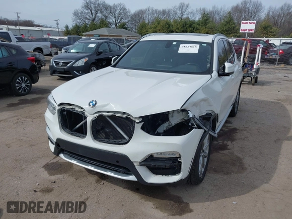 2018 BMW X3 xDrive30i with VIN 5UXTR9C56JLC72536, listed as a IAAI auction lot 41824618 with 125,434 mi miles and . Bid and sale history available at DreamBid. Image 18.