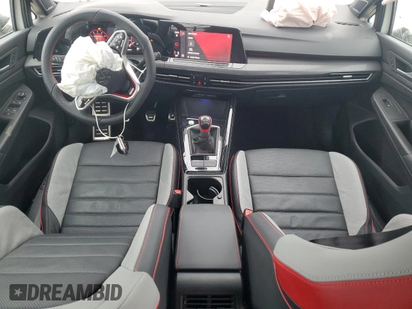2024 Volkswagen GTI 380 SE с VIN WVW2A7CDXRW224562, выставлен на аукционе Copart как лот 45795685 с пробегом 4 910 миль миль и Списание • Salvage title. История ставок и продаж доступна на DreamBid. Изображение 8.