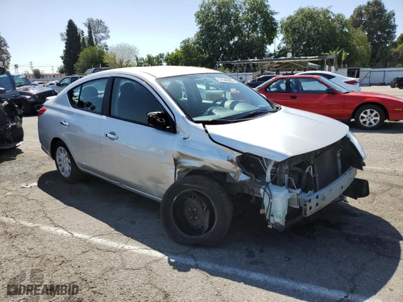 2016 Nissan Versa SV with VIN 3N1CN7AP9GL811329, listed as a Copart auction lot 51946885 with 0 mi miles and Salvage Title. Bid and sale history available at carsss.com. Image 4.
