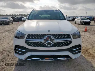 2022 Mercedes-Benz GLE 350 with VIN 4JGFB4JB2NA614931, listed as a Copart auction lot 57523185 with 51,340 mi miles and Salvage title. Bid and sale history available at DreamBid. Image 5.