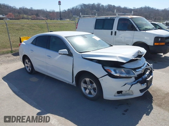 2016 Chevrolet Malibu Limited LS with VIN 1G11B5SA4GF109143, listed as a IAAI auction lot 41795713 with 118,156 mi miles. Bid and sale history available at carsss.com. Image 1.