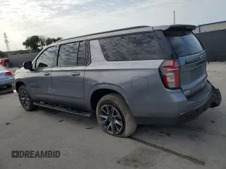 2021 Chevrolet Suburban Z71 с VIN 1GNSKDKD9MR385447, выставлен на аукционе Copart как лот 55764935 с пробегом 74 241 миль миль и Списание • Salvage title. История ставок и продаж доступна на DreamBid. Изображение 2.