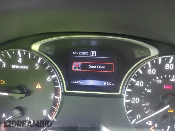 2018 Nissan Pathfinder S z VIN 5N1DR2MM9JC614833, wystawiony jako IAAI lot #42166948 z przebiegiem 157 647 mil mil oraz . Historia ofert i sprzedaży dostępna na DreamBid. Obrazek 15.