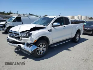 2019 Ford Ranger XL with VIN 1FTER1EH5KLA09343, listed as a Copart auction lot 60436135 with 167,323 mi miles and Salvage title. Bid and sale history available at DreamBid. Image 1.