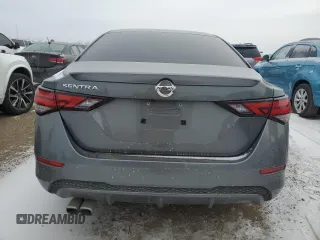 2021 Nissan Sentra S with VIN 3N1AB8BV5MY268336, listed as a Copart auction lot 41856315 with 56,640 mi miles and Salvage Title. Bid and sale history available at DreamBid. Image 6.
