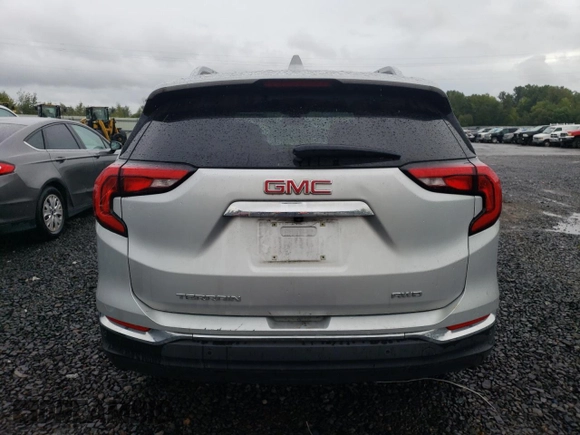 2019 GMC Terrain SLT with VIN 3GKALVEV9KL253003, listed as a Copart auction lot 72539054 with 89,799 mi miles and Salvage Title. Bid and sale history available at carsss.com. Image 6.