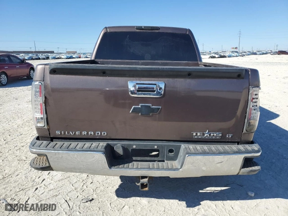 2007 Chevrolet Silverado 1500 LTZ with VIN 2GCEC13J471654876, listed as a Copart auction lot 42017375 with 0 mi miles and Clean Title. Bid and sale history available at carsss.com. Image 6.