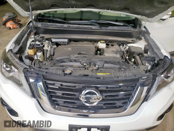 2017 Nissan Pathfinder Platinum с VIN 5N1DR2MN7HC632492, выставлен на аукционе Copart как лот 60249745 с пробегом 73 355 миль миль и Списание • Salvage title. История ставок и продаж доступна на DreamBid. Изображение 12.