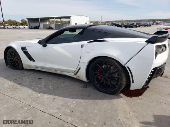 2016 Chevrolet Corvette Z06 2LZ with VIN 1G1YS2D67G5612192, listed as a Copart auction lot 83853334 with 33,808 mi miles and Salvage Title. Bid and sale history available at carsss.com. Image 2.