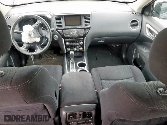 2015 Nissan Pathfinder SV with VIN 5N1AR2MM2FC686905, listed as a Copart auction lot 55437315 with 150,656 mi miles and Salvage title. Bid and sale history available at DreamBid. Image 8.