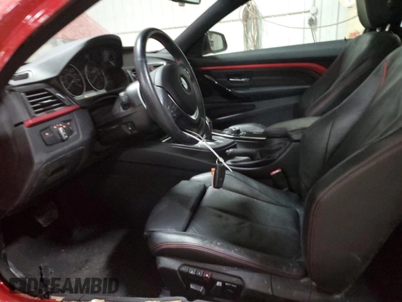 2014 BMW 4 Series 428i xDrive with VIN WBA3N5C51EF715633, listed as a Copart auction lot 47994365 with 90,442 mi miles and Salvage Title. Bid and sale history available at DreamBid. Image 7.