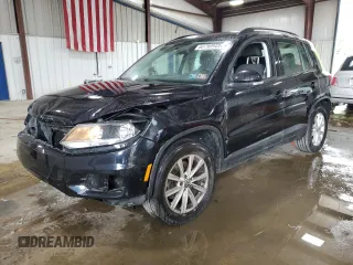 2017 Volkswagen Tiguan S with VIN WVGBV7AX3HK049266, listed as a Copart auction lot 60798945 with 77,599 mi miles and Salvage title. Bid and sale history available at DreamBid. Image 1.