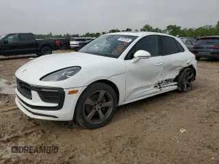2025 Porsche Macan with VIN WP1AA2A50SLB02308, listed as a Copart auction lot 54607835 with 3,208 mi miles and Salvage title. Bid and sale history available at DreamBid. Image 1.