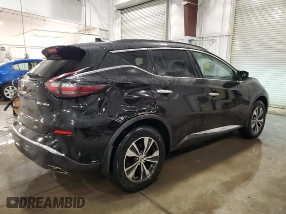 2019 Nissan Murano SL with VIN 5N1AZ2MS0KN120271, listed as a Copart auction lot 47218525 with 88,986 mi miles and Salvage Title. Bid and sale history available at DreamBid. Image 3.