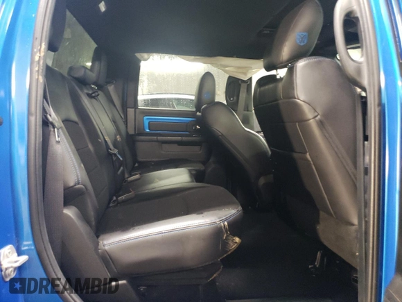 2018 Ram 1500 Night with VIN 1C6RR7MT9JS196060, listed as a Copart auction lot 51763415 with 63,398 mi miles and Salvage Title. Bid and sale history available at carsss.com. Image 10.