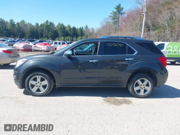 2014 Chevrolet Equinox LTZ with VIN 2GNFLHEK0E6212946, listed as a IAAI auction lot 42142040 with 124,524 mi miles. Bid and sale history available at carsss.com. Image 14.