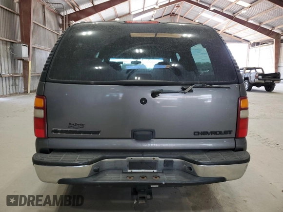 2002 Chevrolet Suburban LS with VIN 3GNEC16ZX2G265362, listed as a Copart auction lot 53103225 with 256,290 mi miles and Salvage Title. Bid and sale history available at carsss.com. Image 6.