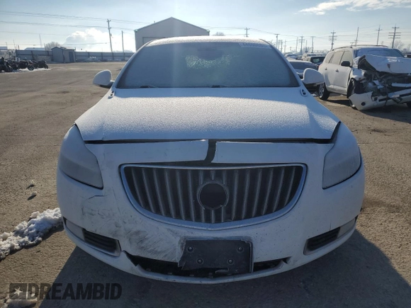 2012 Buick Regal Premium 1 with VIN 2G4GS5EK4C9208145, listed as a Copart auction lot 44690085 with 150,401 mi miles and Salvage Title. Bid and sale history available at DreamBid. Image 5.