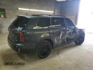 2024 Kia Telluride EX with VIN 5XYP3DGC5RG463482, listed as a Copart auction lot 50538495 with 28,669 mi miles and Salvage Title. Bid and sale history available at carsss.com. Image 3.