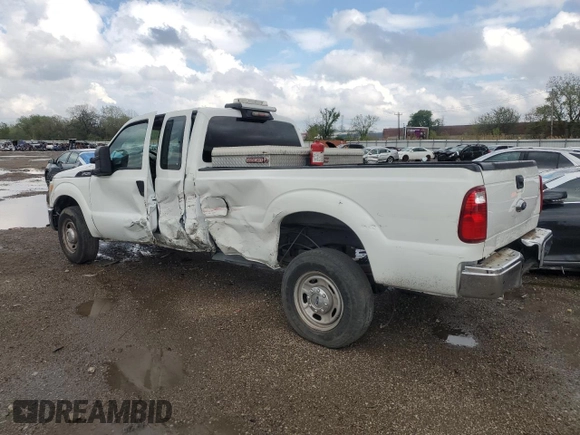 2011 Ford F-250 XL with VIN 1FT7X2A64BEC80083, listed as a Copart auction lot 54929895 with 92,134 mi miles and Salvage title. Bid and sale history available at DreamBid. Image 2.