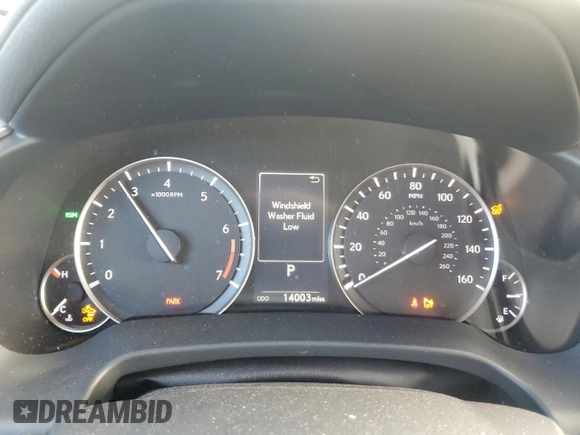2022 Lexus RX with VIN JTJHZKEA0N2024877, listed as a Copart auction lot 41654965 with 14,003 mi miles and Salvage Title. Bid and sale history available at carsss.com. Image 9.