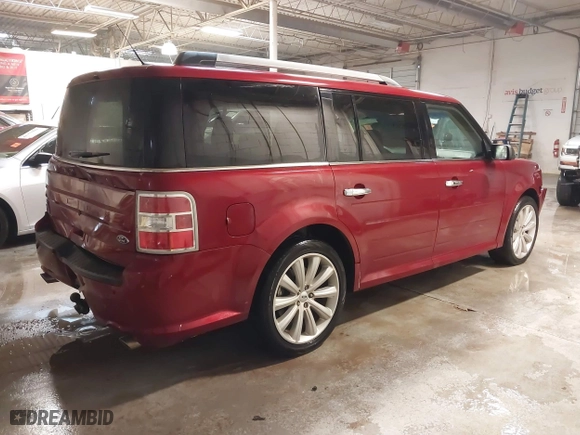 2017 Ford Flex SEL with VIN 2FMGK5C85HBA11296, listed as a IAAI auction lot 41328363 with 104,627 mi miles. Bid and sale history available at carsss.com. Image 4.