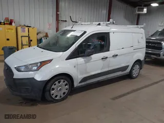 2021 Ford Transit Connect Van XL with VIN NM0LS7E27M1492050, listed as a IAAI auction lot 41646957 with 54,717 mi miles. Bid and sale history available at carsss.com. Image 17.