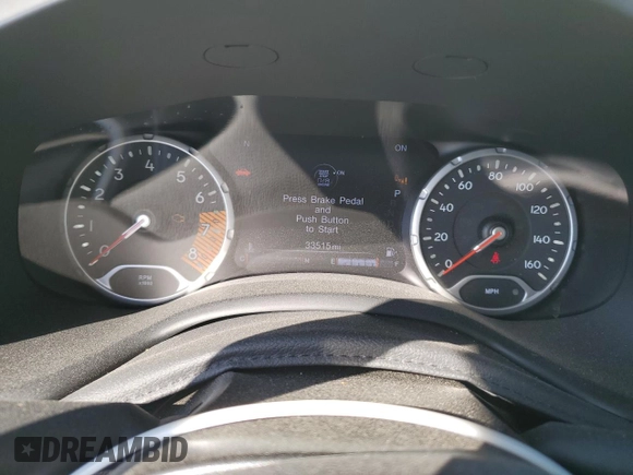 2020 Jeep Renegade Limited with VIN ZACNJBD13LPL72008, listed as a Copart auction lot 49093345 with 33,515 mi miles and Salvage title. Bid and sale history available at DreamBid. Image 9.