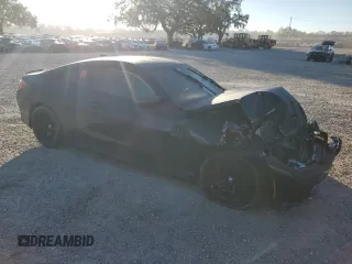 2021 BMW M4 Competition with VIN WBS33AZ01MCG38478, listed as a Copart auction lot 82415084 with 0 mi miles and Salvage Title. Bid and sale history available at carsss.com. Image 4.