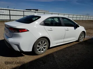 2023 Toyota Corolla LE with VIN 5YFB4MDE7PP002418, listed as a Copart auction lot 55081285 with 44,053 mi miles and Clean Title. Bid and sale history available at carsss.com. Image 3.