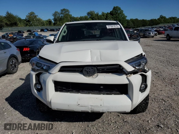 2021 Toyota 4Runner SR5 Premium with VIN JTENU5JR8M5936098, listed as a Copart auction lot 57581615 with 70,669 mi miles and Salvage title. Bid and sale history available at DreamBid. Image 5.