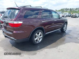 2012 Dodge Durango Citadel with VIN 1C4RDHEG0CC247392, listed as a IAAI auction lot 41999685 with 125,901 mi miles and . Bid and sale history available at DreamBid. Image 4.