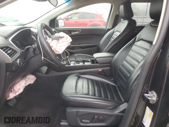 2020 Ford Edge SEL with VIN 2FMPK4J92LBA15448, listed as a Copart auction lot 64000535 with 159,571 mi miles and Salvage title. Bid and sale history available at DreamBid. Image 7.