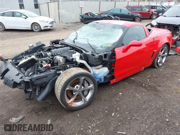 2011 Chevrolet Corvette Z16 Grand Sport 3LT with VIN 1G1YW2DW6B5110075, listed as a IAAI auction lot 41858672 with 69,862 mi miles and . Bid and sale history available at DreamBid. Image 18.