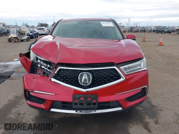 2019 Acura MDX w/Technology Pkg with VIN 5J8YD4H53KL012273, listed as a IAAI auction lot 41784034 with 96,239 mi miles. Bid and sale history available at carsss.com. Image 12.