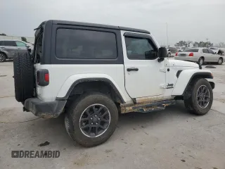 2021 Jeep Wrangler 80th Anniversary with VIN 1C4HJXAG1MW721452, listed as a Copart auction lot 62349904 with 40,677 mi miles and Salvage Title. Bid and sale history available at DreamBid. Image 3.