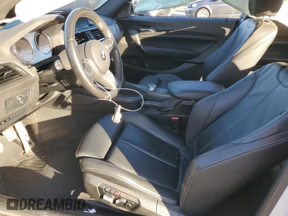 2020 BMW 2 Series M240i with VIN WBA2J5C05L7D82973, listed as a Copart auction lot 79058904 with 29,054 mi miles and Salvage Title. Bid and sale history available at carsss.com. Image 7.
