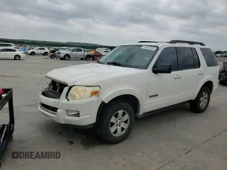 2008 Ford Explorer XLT with VIN 1FMEU63E08UA33875, listed as a Copart auction lot 54851655 with 166,968 mi miles and Salvage title. Bid and sale history available at DreamBid. Image 15.
