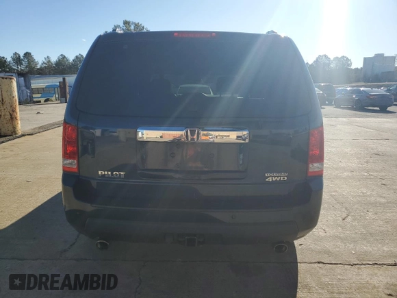 2010 Honda Pilot Touring with VIN 5FNYF4H92AB030096, listed as a Copart auction lot 46644515 with 149,705 mi miles and Salvage Title. Bid and sale history available at carsss.com. Image 6.