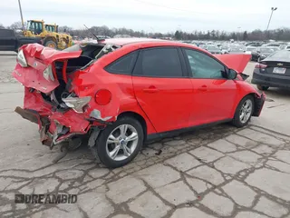 2013 Ford Focus SE with VIN 1FADP3F24DL150307, listed as a IAAI auction lot 41515237 with 130,387 mi miles. Bid and sale history available at carsss.com. Image 4.