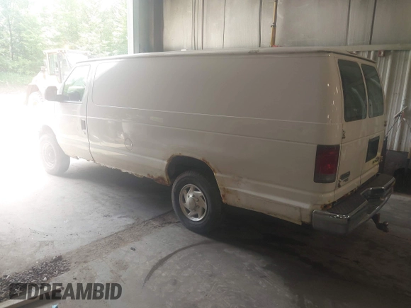 2011 Ford Econoline Cargo Commercial with VIN 1FTSS3ELXBDA58054, listed as a IAAI auction lot 42641162 with 103,413 mi miles and . Bid and sale history available at DreamBid. Image 3.
