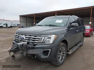 2018 Ford Expedition Limited with VIN 1FMJU1KT4JEA48574, listed as a IAAI auction lot 41588696 with 182,845 mi miles. Bid and sale history available at carsss.com. Image 2.