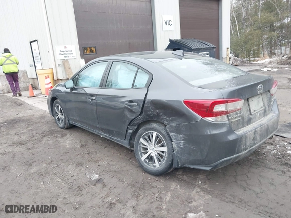 2019 Subaru Impreza Premium with VIN 4S3GKAD68K3618682, listed as a IAAI auction lot 41716804 with 101,063 mi miles. Bid and sale history available at carsss.com. Image 3.