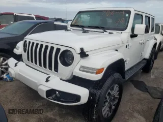 2023 Jeep Wrangler High Altitude z VIN 1C4HJXEG5PW508969, wystawiony jako Copart lot #74281654 z przebiegiem 5 191 mil mil oraz Nie do naprawy • Non repairable. Historia ofert i sprzedaży dostępna na DreamBid. Obrazek 1.